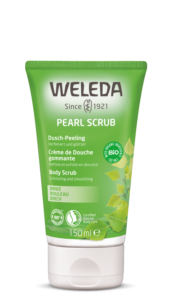 weleda pearl body scrub 150 ml