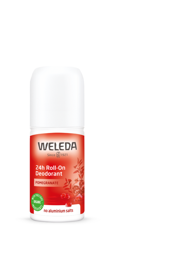 weleda pomegranate 24h roll-on deodorant 50ml