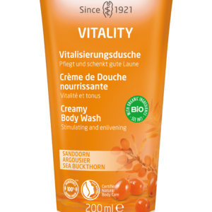 weleda vitality creamy body wash 200ml