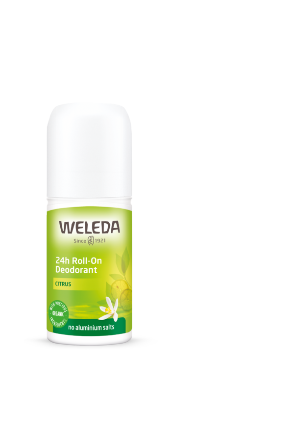 weleda citrus 24h roll-on deodorant 50-ml