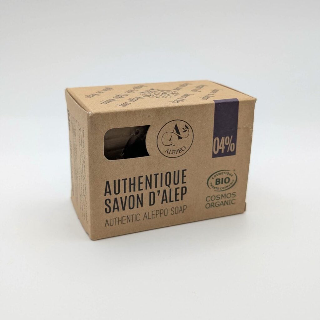 Alepeo - Aleppotvål Parfymfri 4% 100g