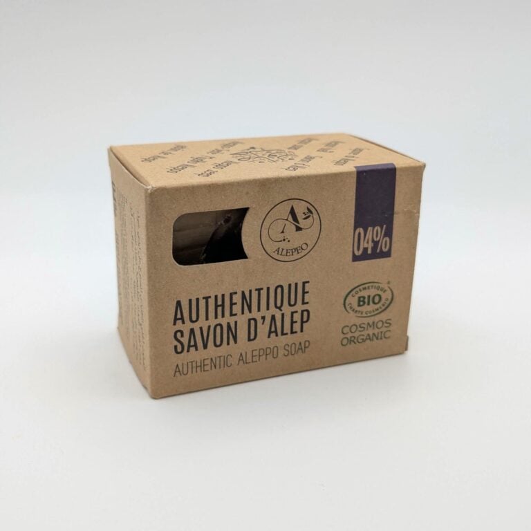 Alepeo - Aleppotvål Parfymfri 4% 100g