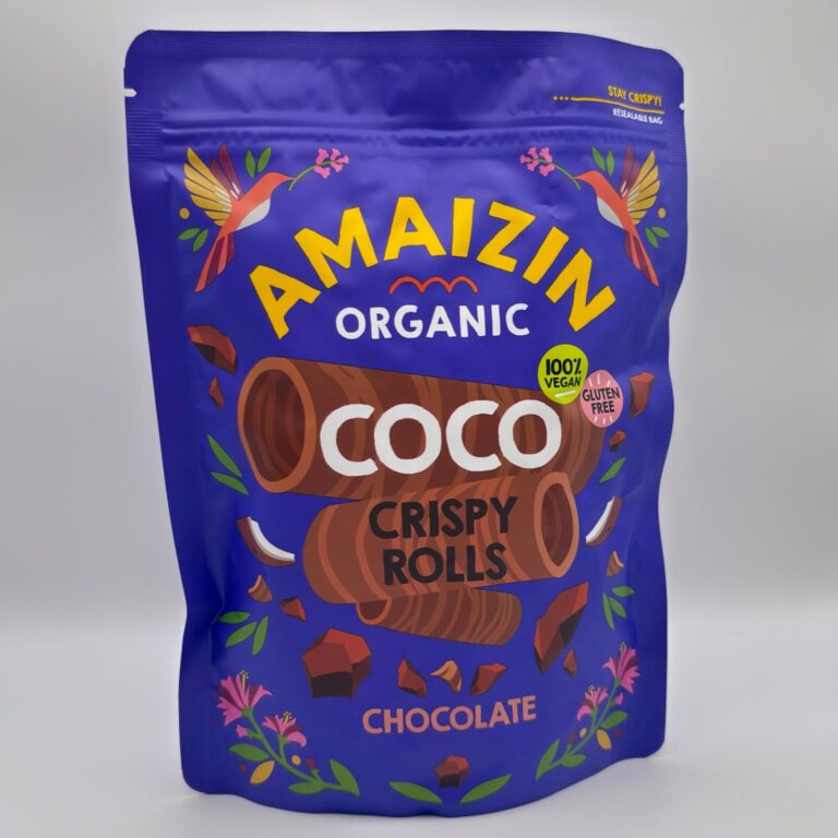 Amaizin - Chocolate Coco Crispy Rolls 140g