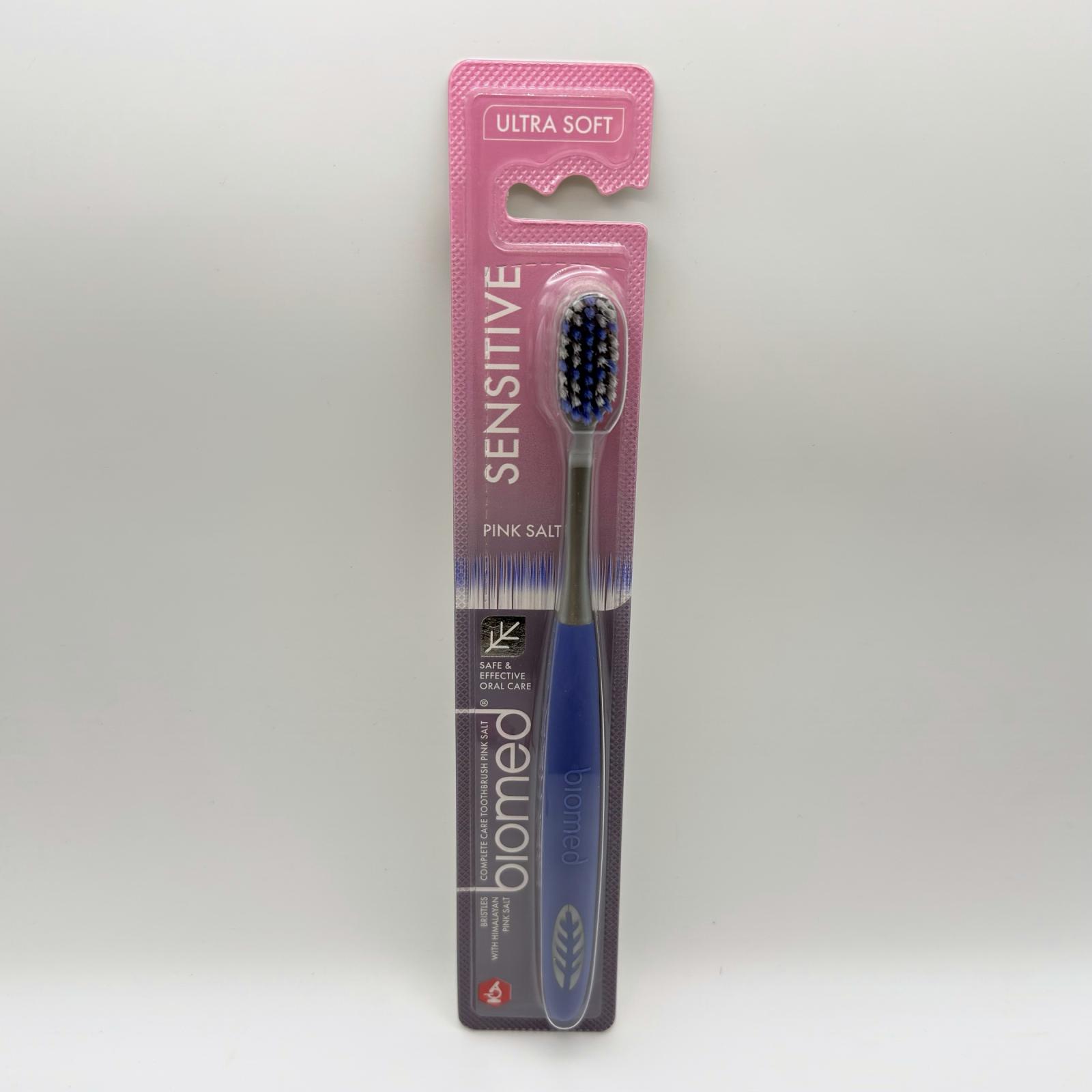 Biomed - Tandborste Sensitive Pink Salt Ultra soft