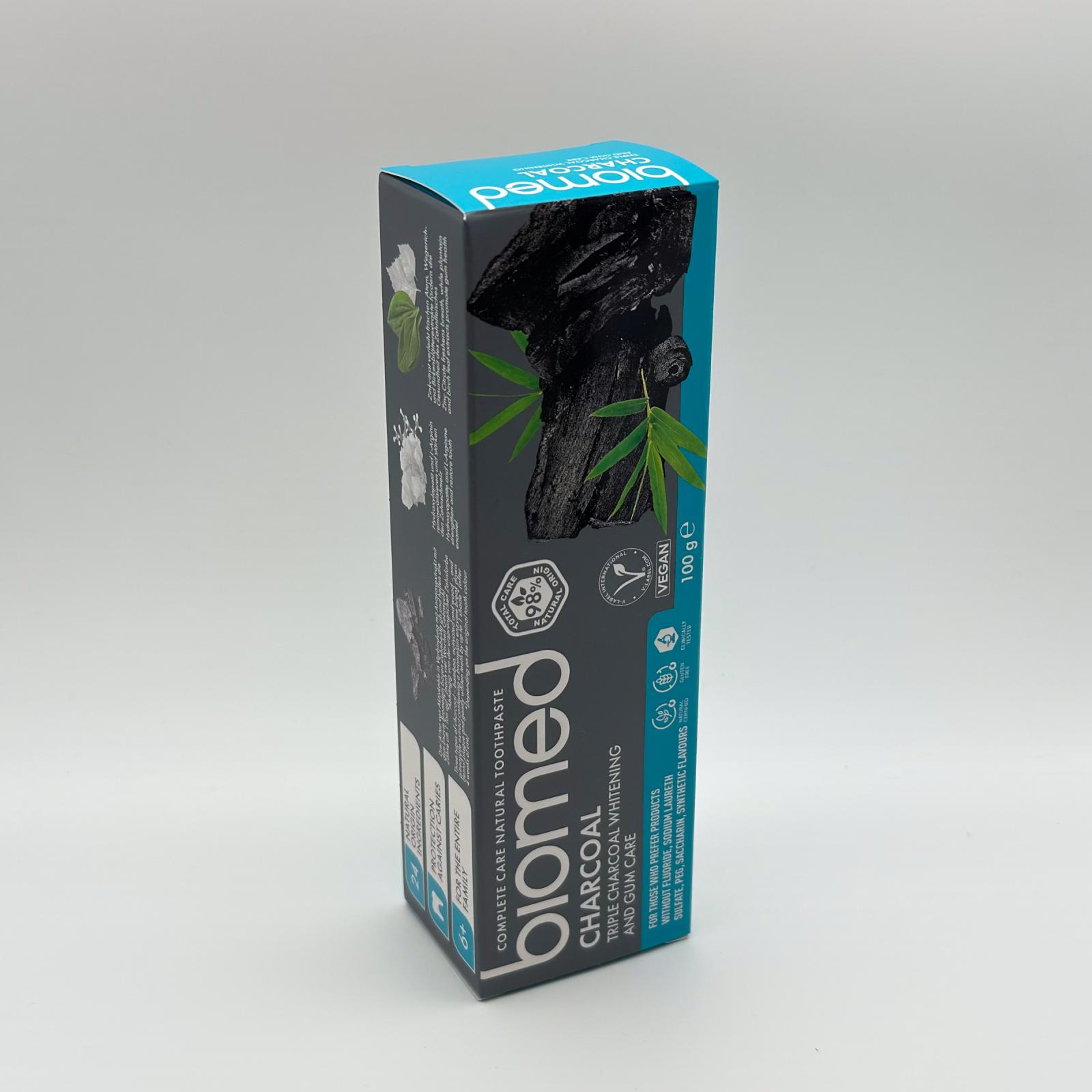 Biomed - Tandkräm Charcoal 100g