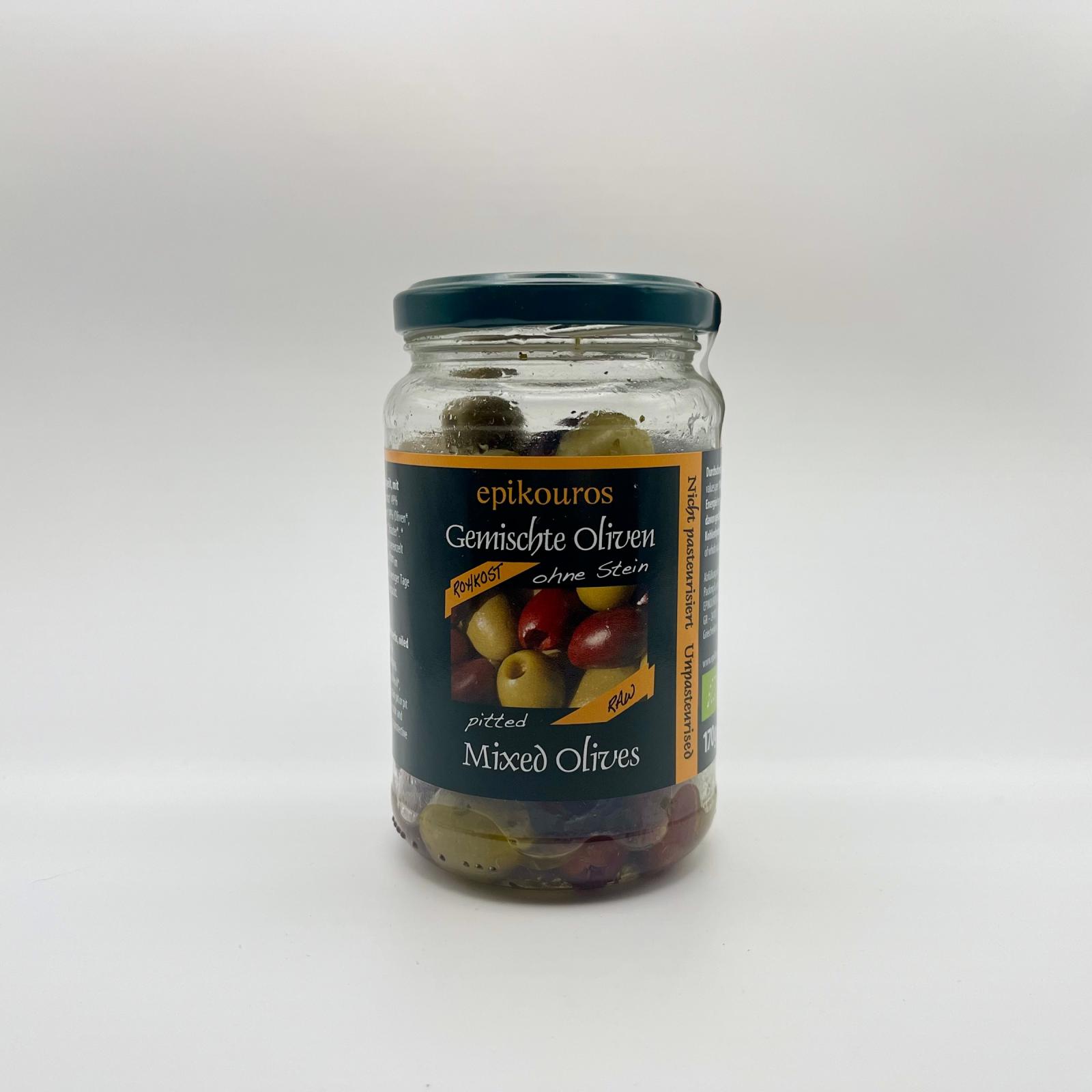 Epikouros - Mix Oliver Raw Kärnfria 200g