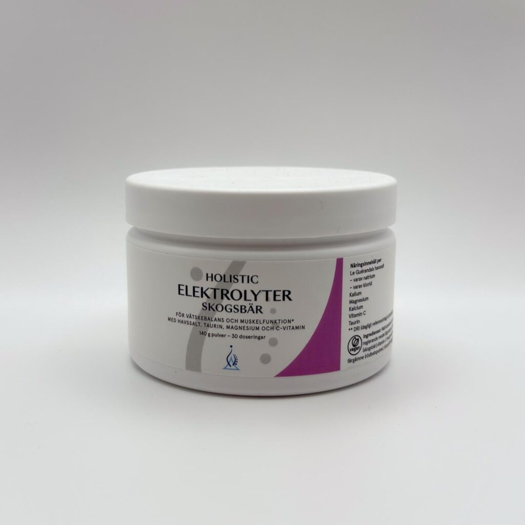 Holistic - Elektrolyter Skogsbär 140g