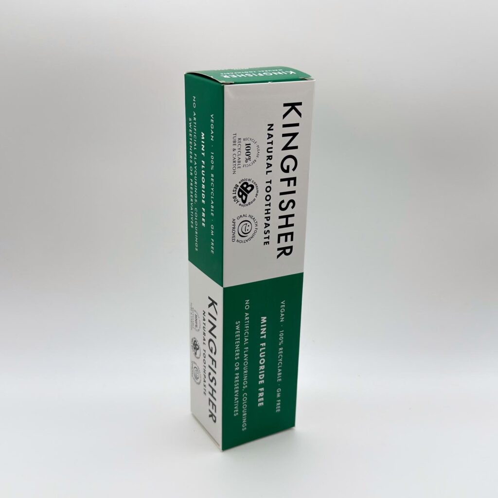 Kingfisher - Tandkräm Mint Flourfri 100ml