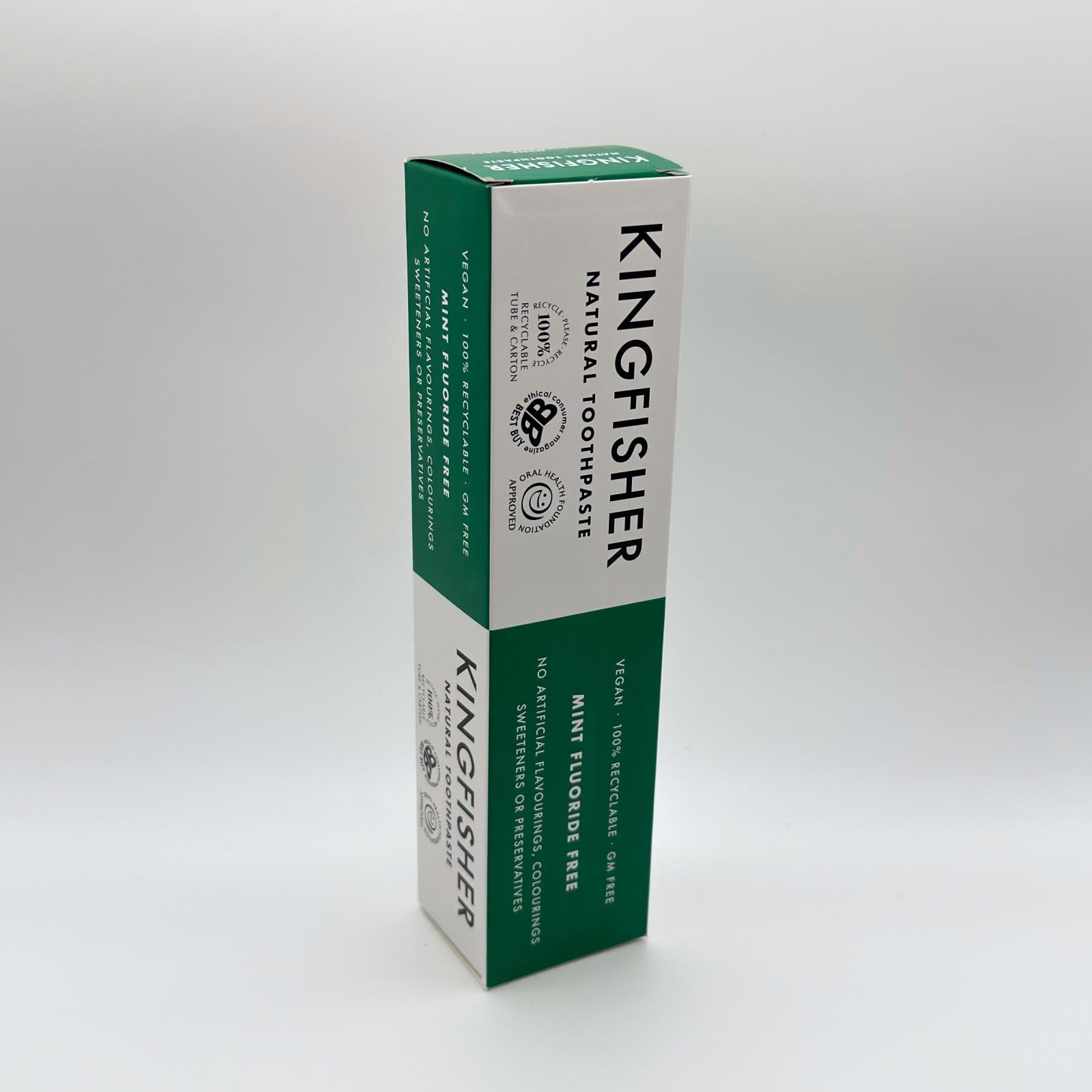 Kingfisher - Tandkräm Mint Flourfri 100ml