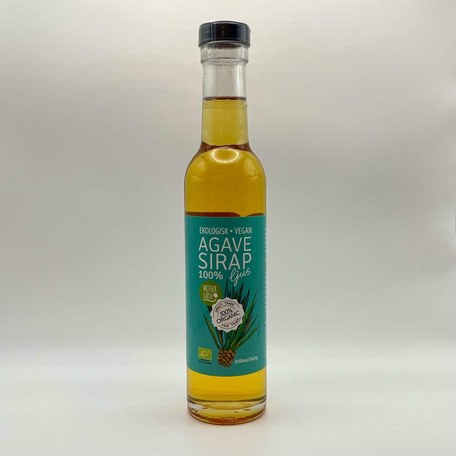 Mother Earth - Agavesirap ljus 250ml
