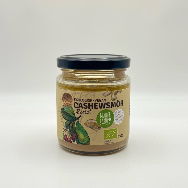 Mother Earth - Cashewsmör Rostat 210g