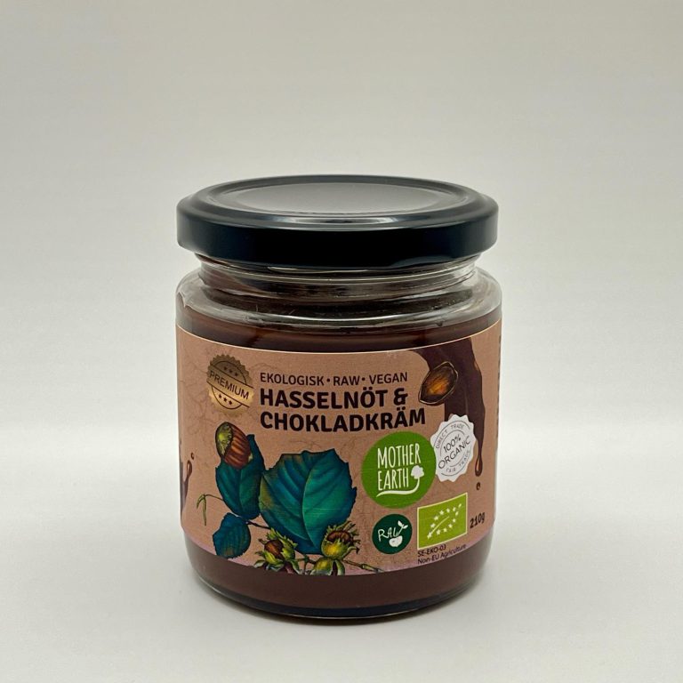 Mother Earth - Hasselnöt & Chokladkräm 210ml