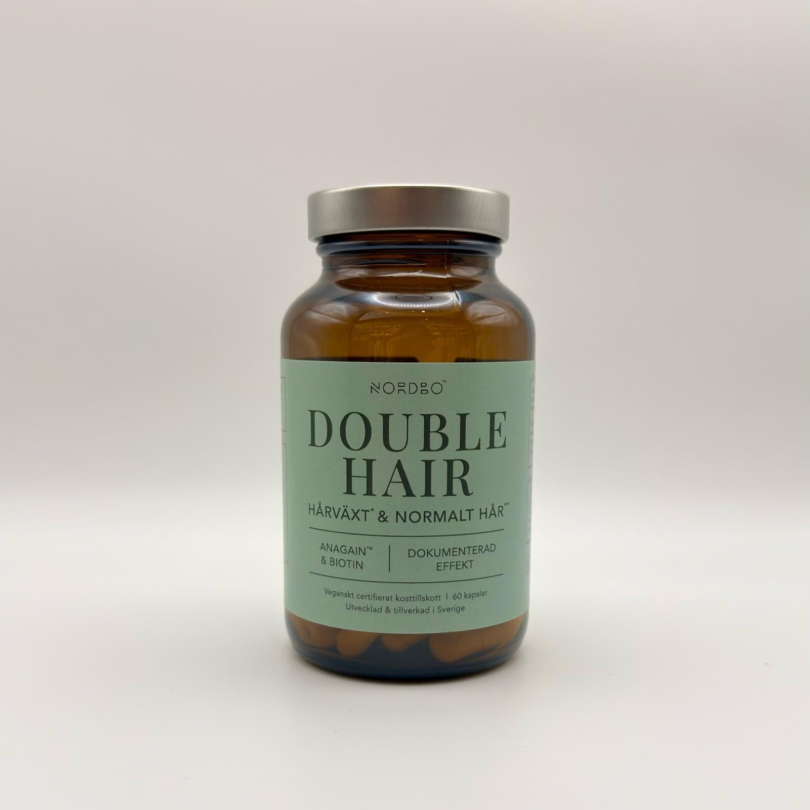 Nordbo - Double Hair 60 kapslar