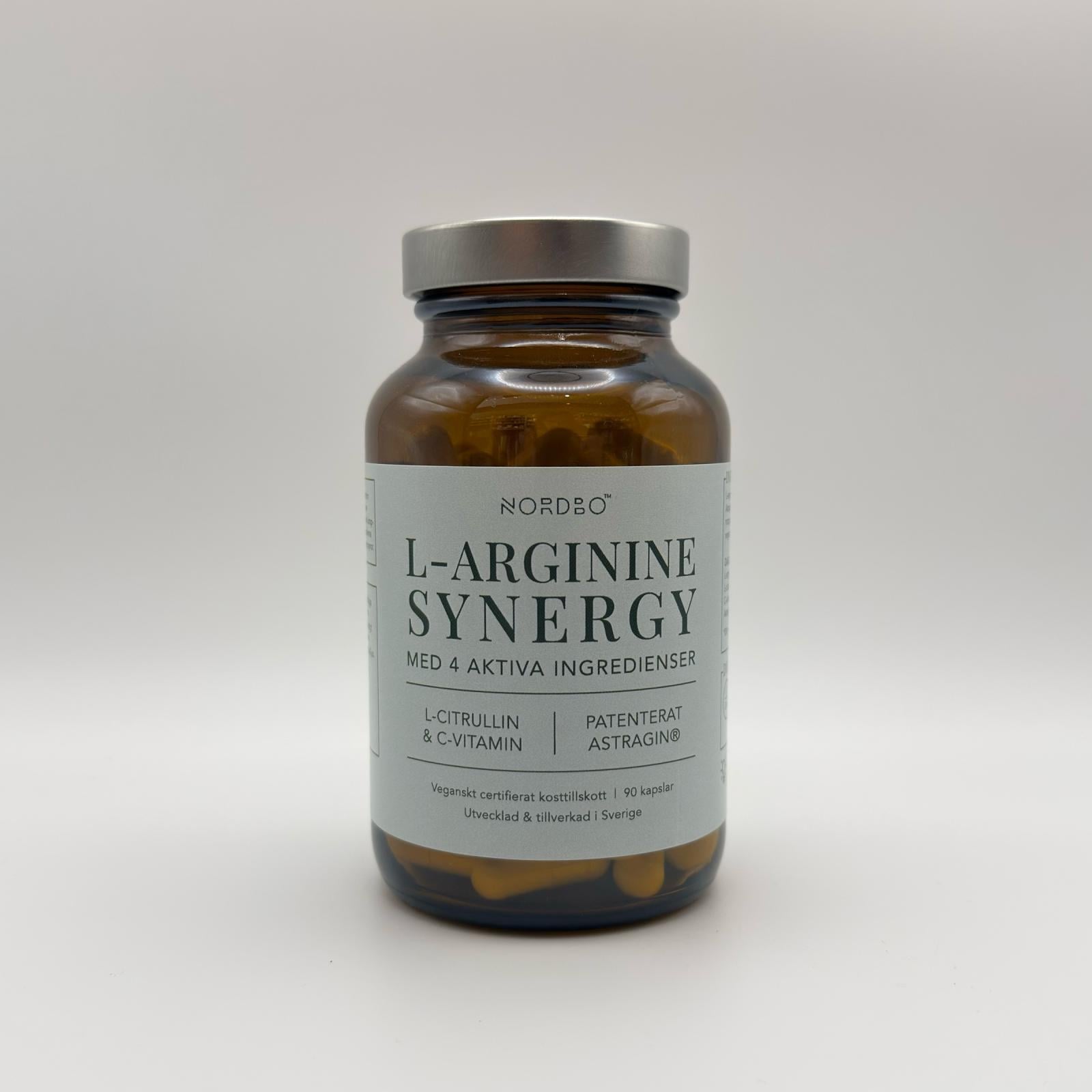 Nordbo - L-Arginine Synergy 90 kapslar