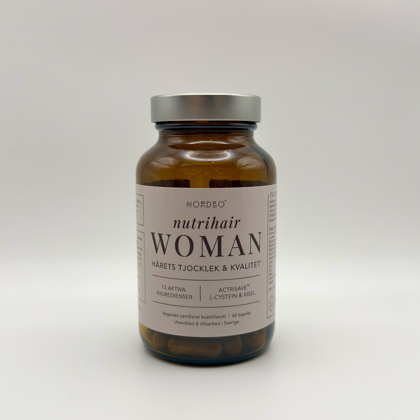 Nordbo - Nutrihair Women 60 kapslar