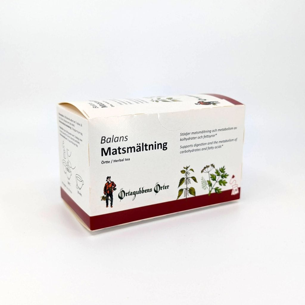 Örtagubben - Balans Matsmältning 20 påsar