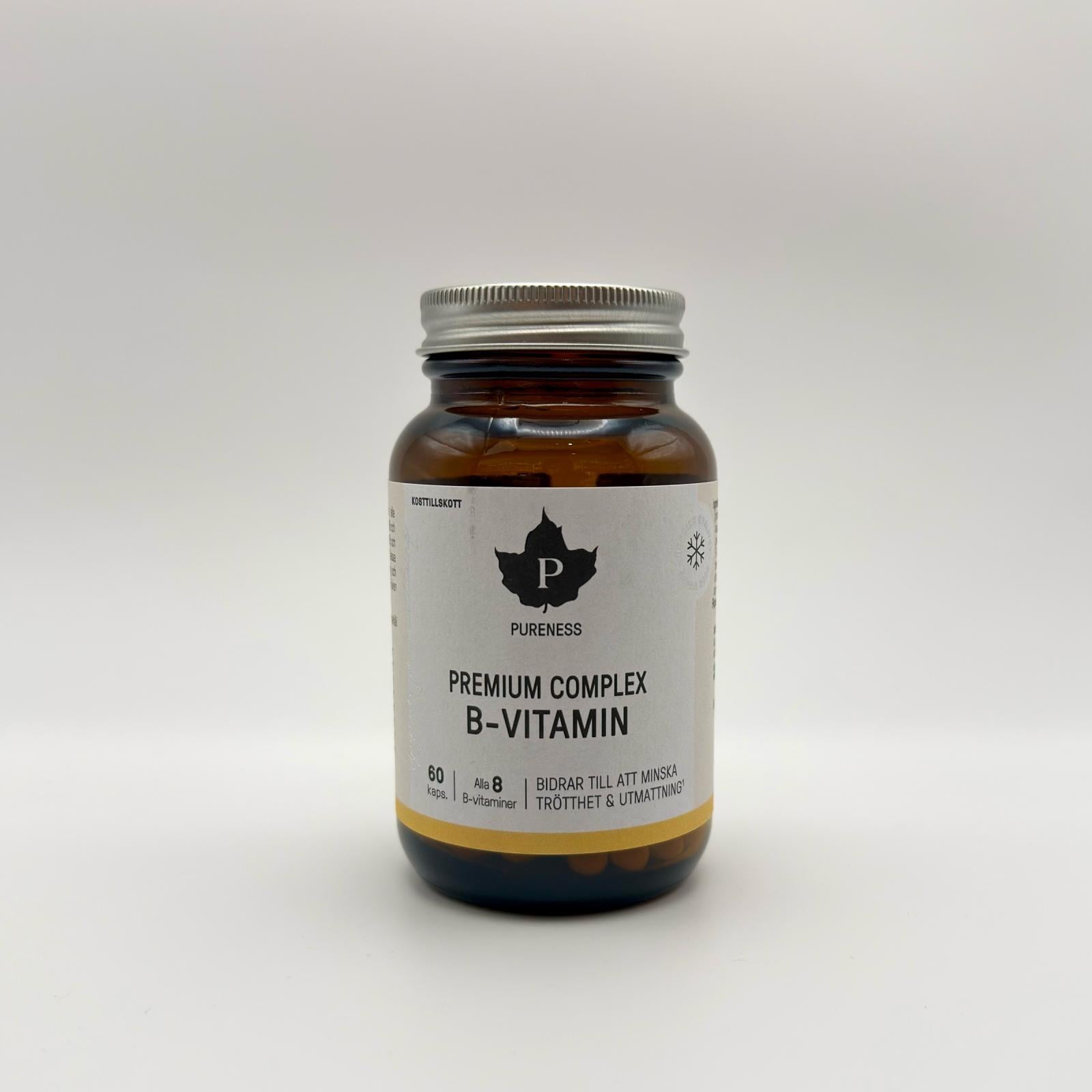Pureness - Premium Complex B-vitamin 60 kapslar