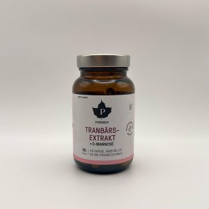 Pureness - Tranbärsextrakt D-mannose 60 kapslar
