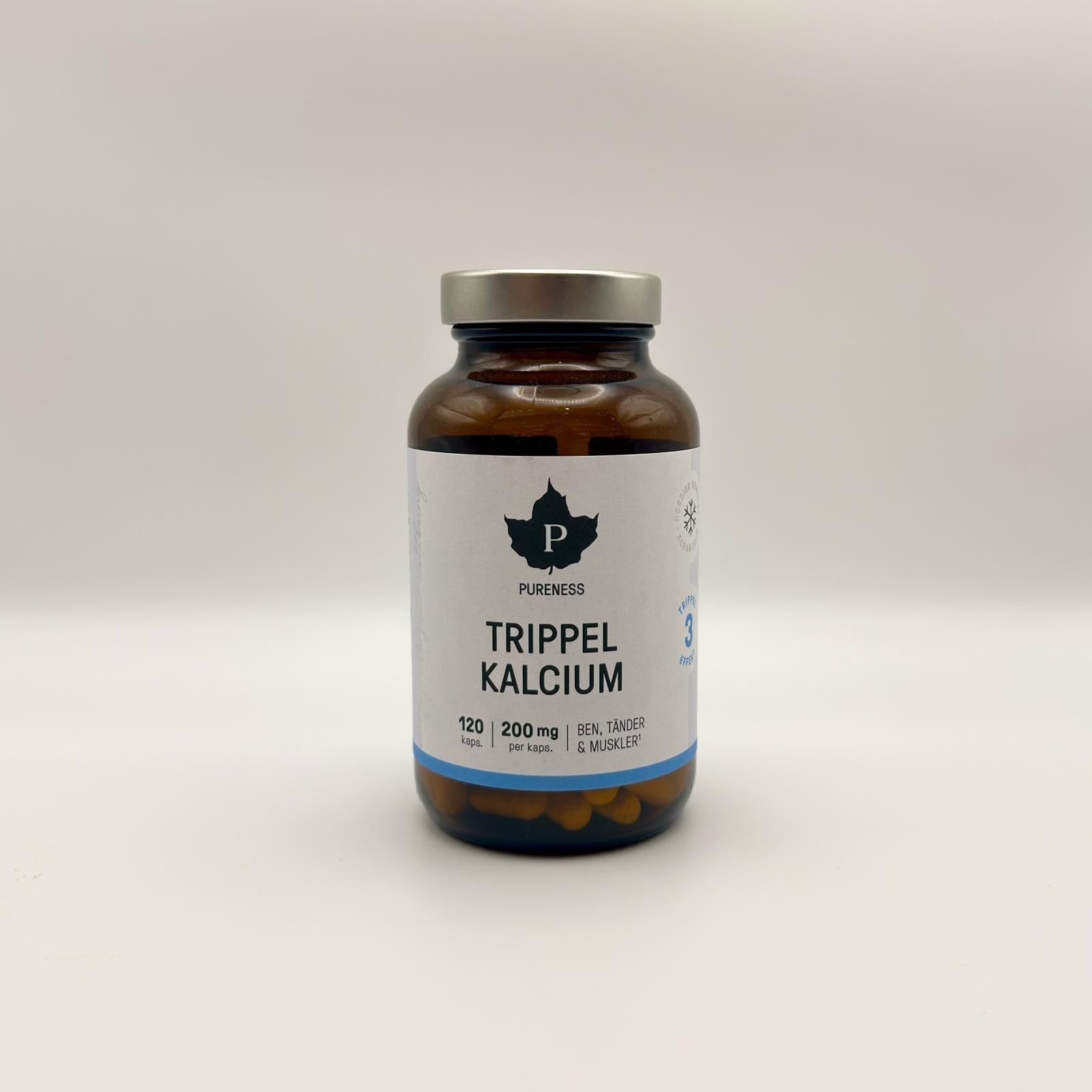 Pureness - Trippel Kalcium 120 kapslar