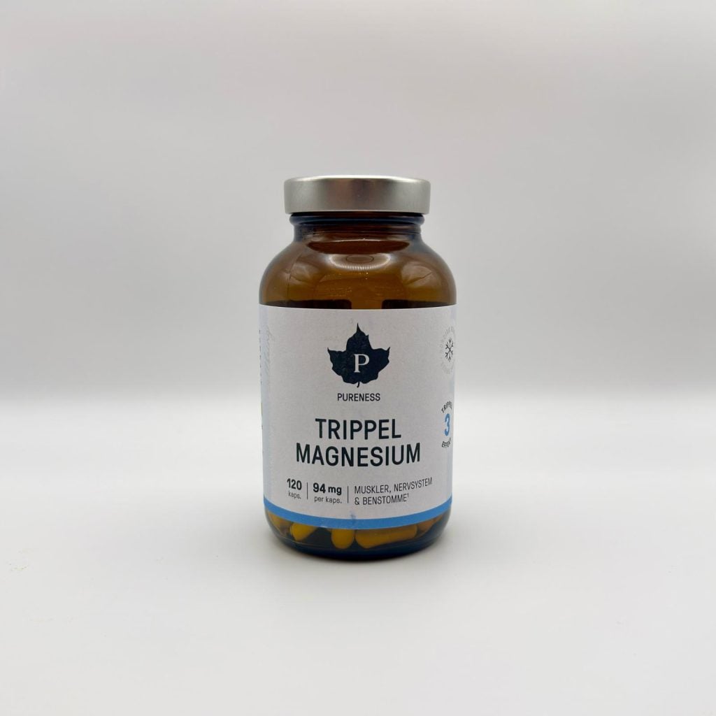 Pureness - Trippel Magnesium 120 kapslar