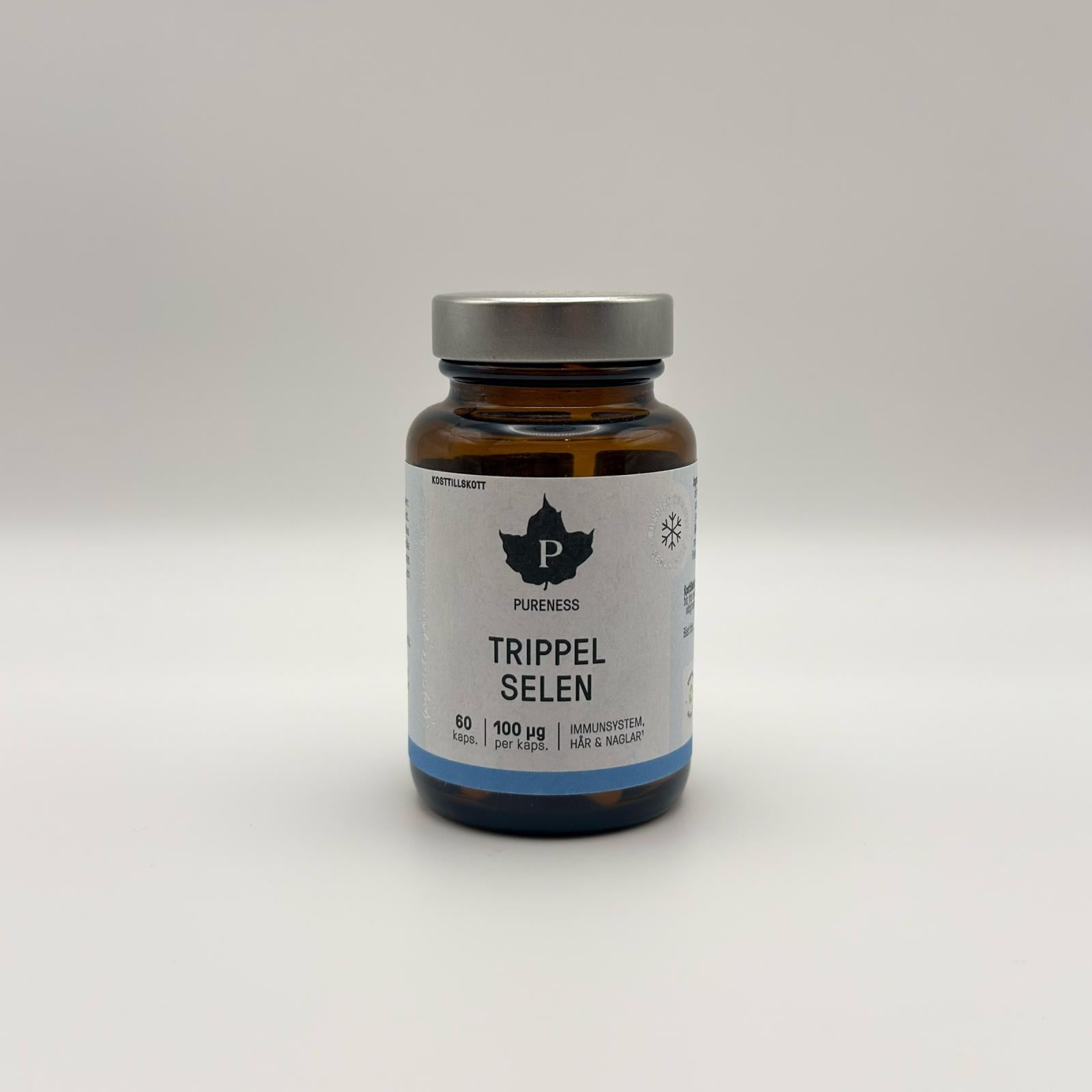 Pureness - Trippel Selen 60 kapslar