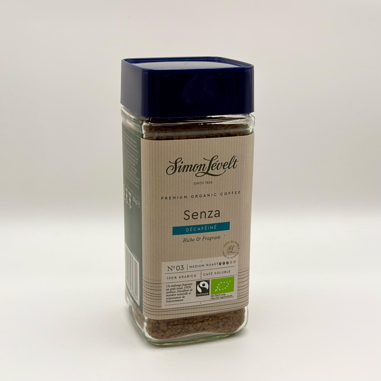 Simon Levelt - Snabbkaffe Senza Koffeinfri 100g