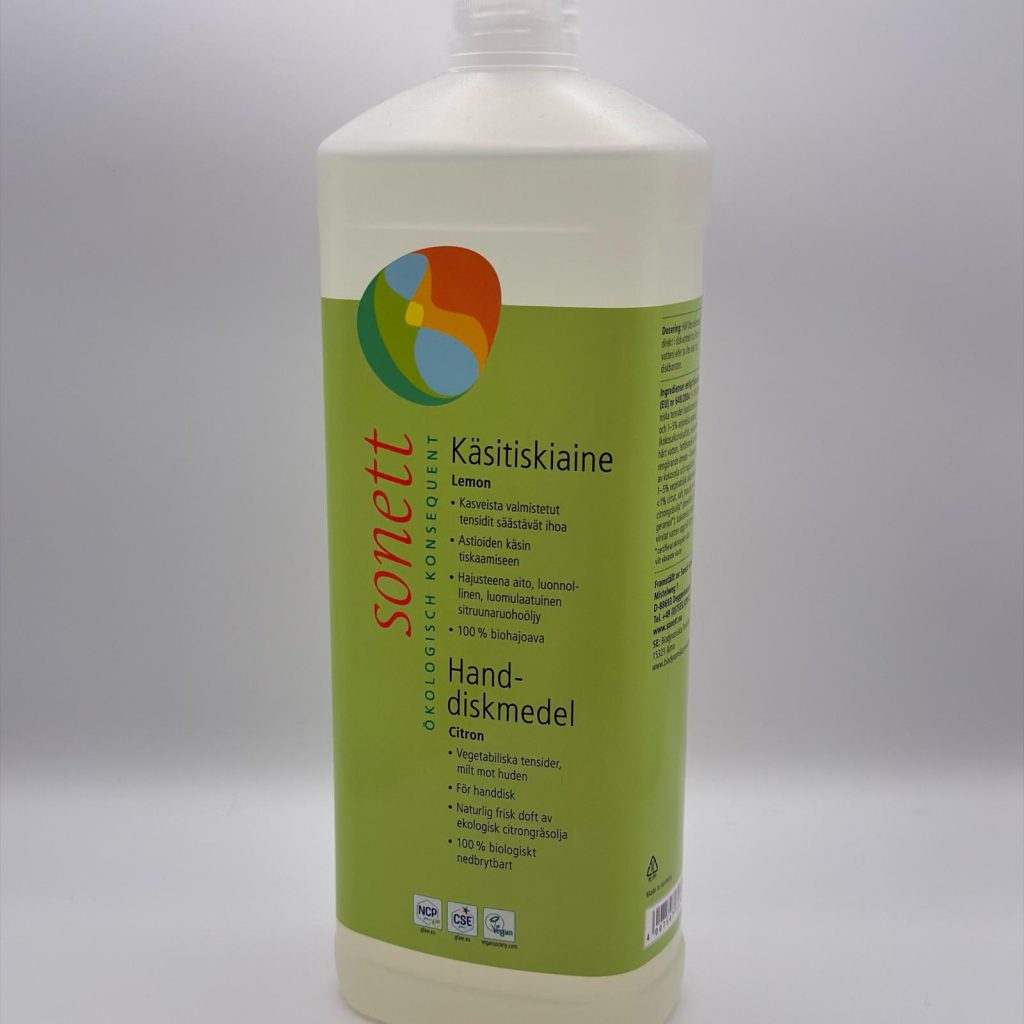 Sonett - Diskmedel Citron 1l