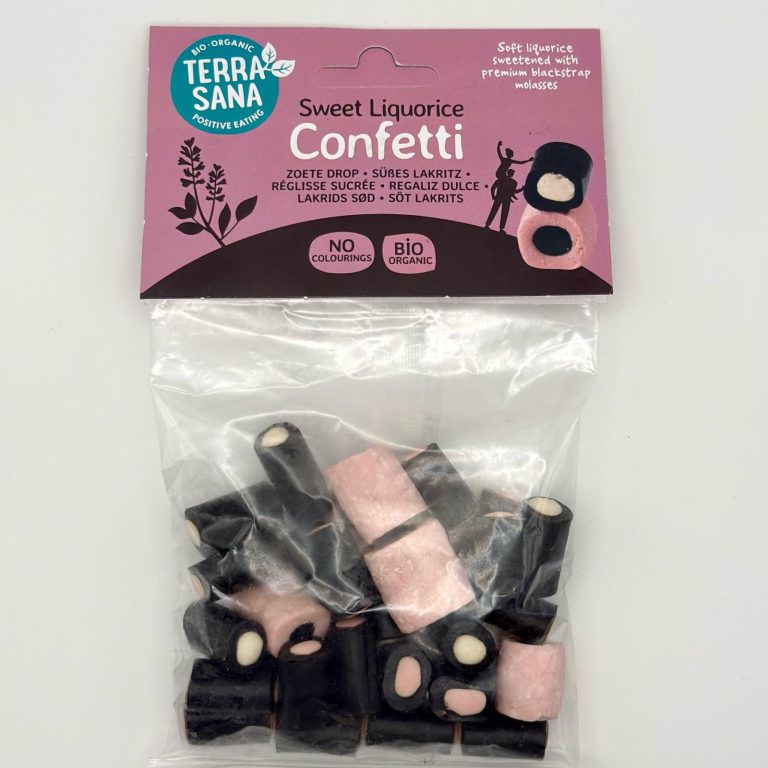 Terra Sana - Confetti Lakrits 100g