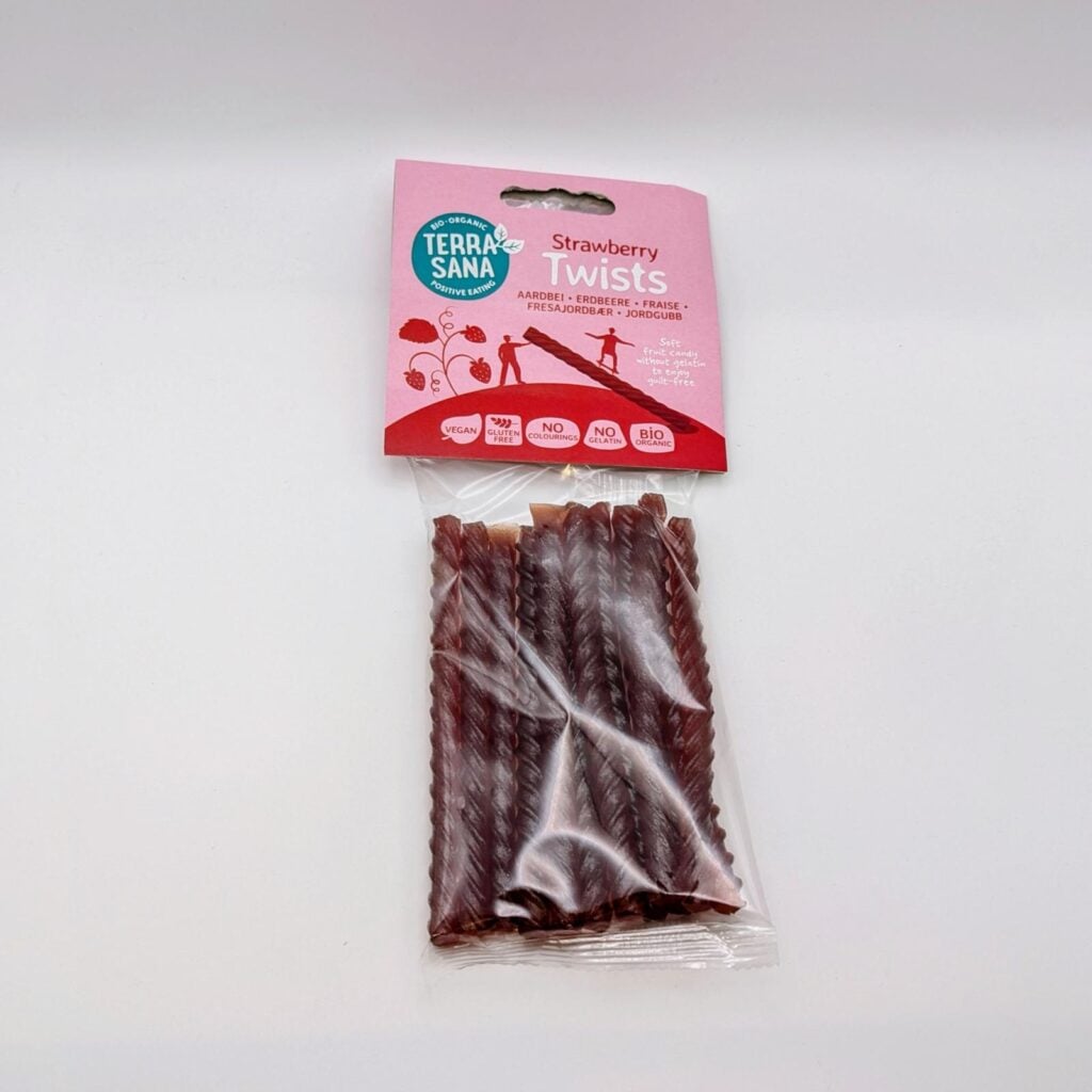 Terra Sana - Jordgubb Twists 75g