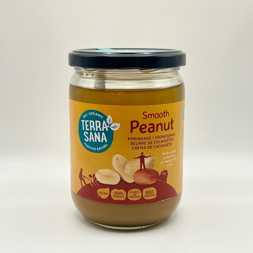 Terra Sana - Jordnötssmör Salted Smooth 250g