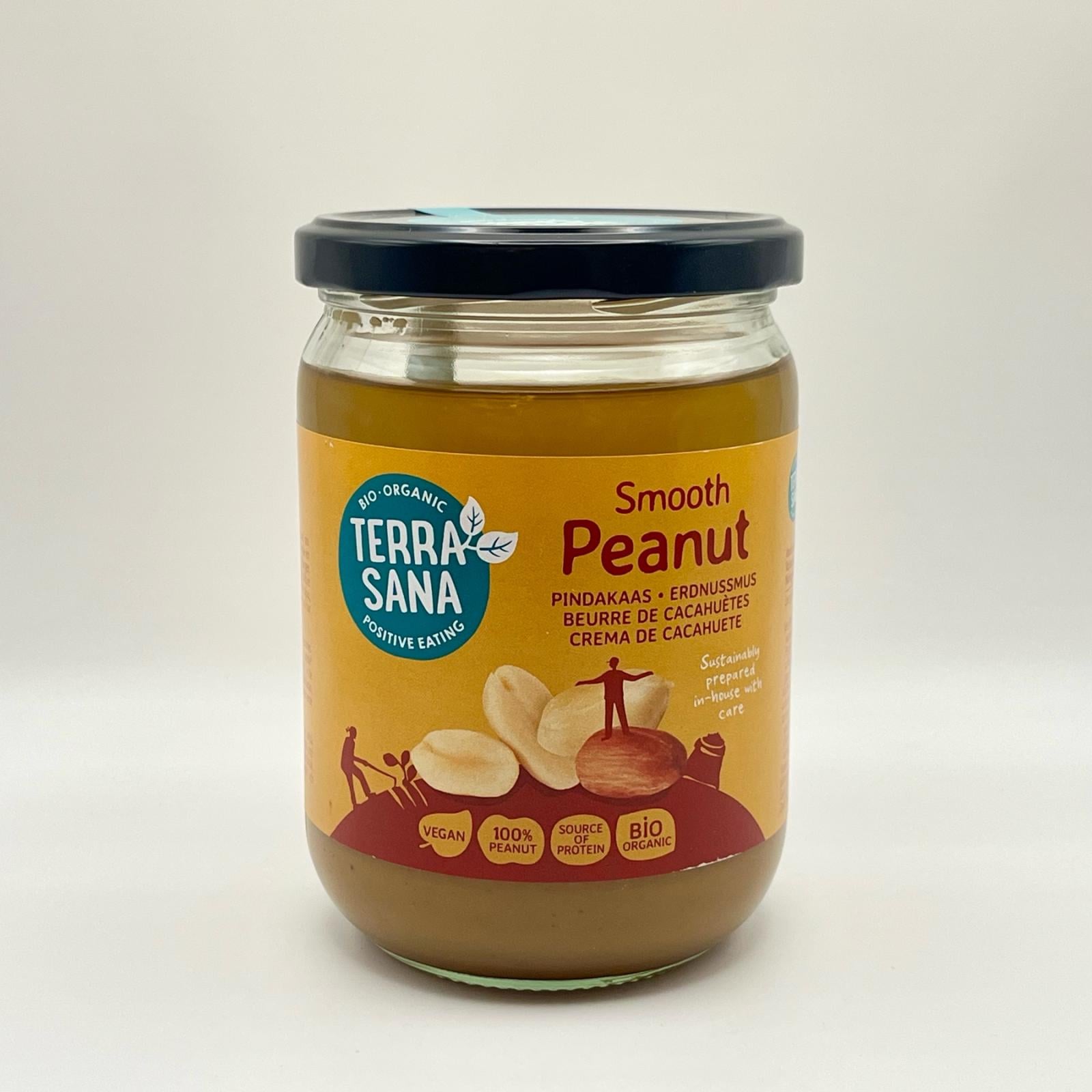 Terra Sana - Jordnötssmör Salted Smooth 250g