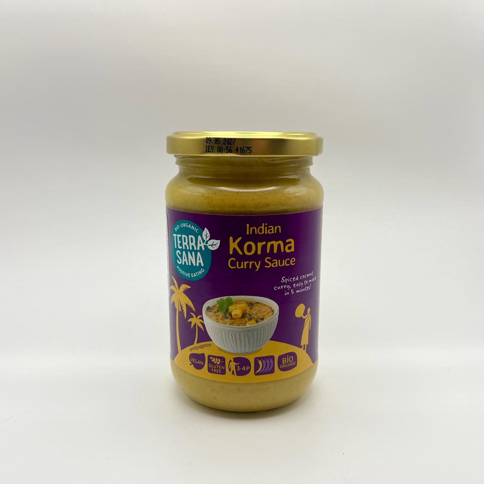Terra Sana - Korma Indisk Currysås 350g