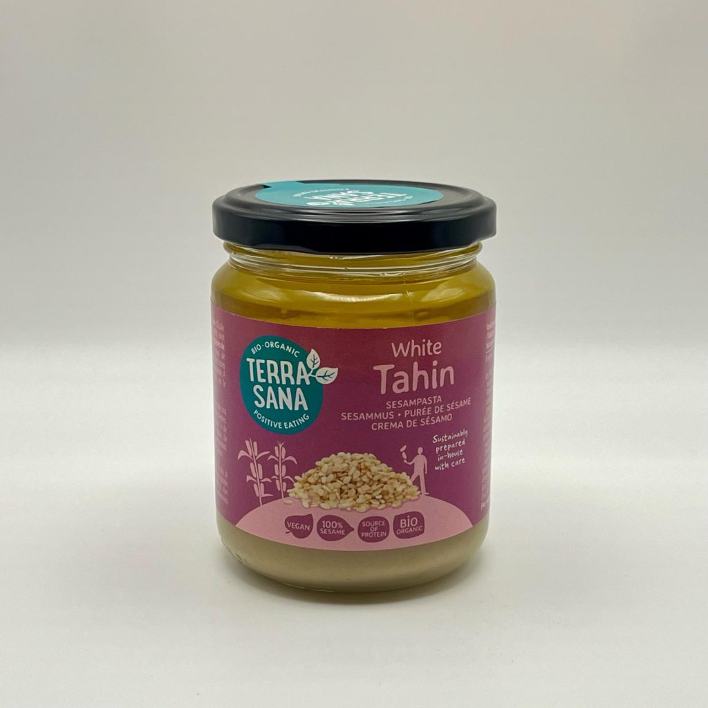 Terra Sana - Tahini Vit Osaltad 250g