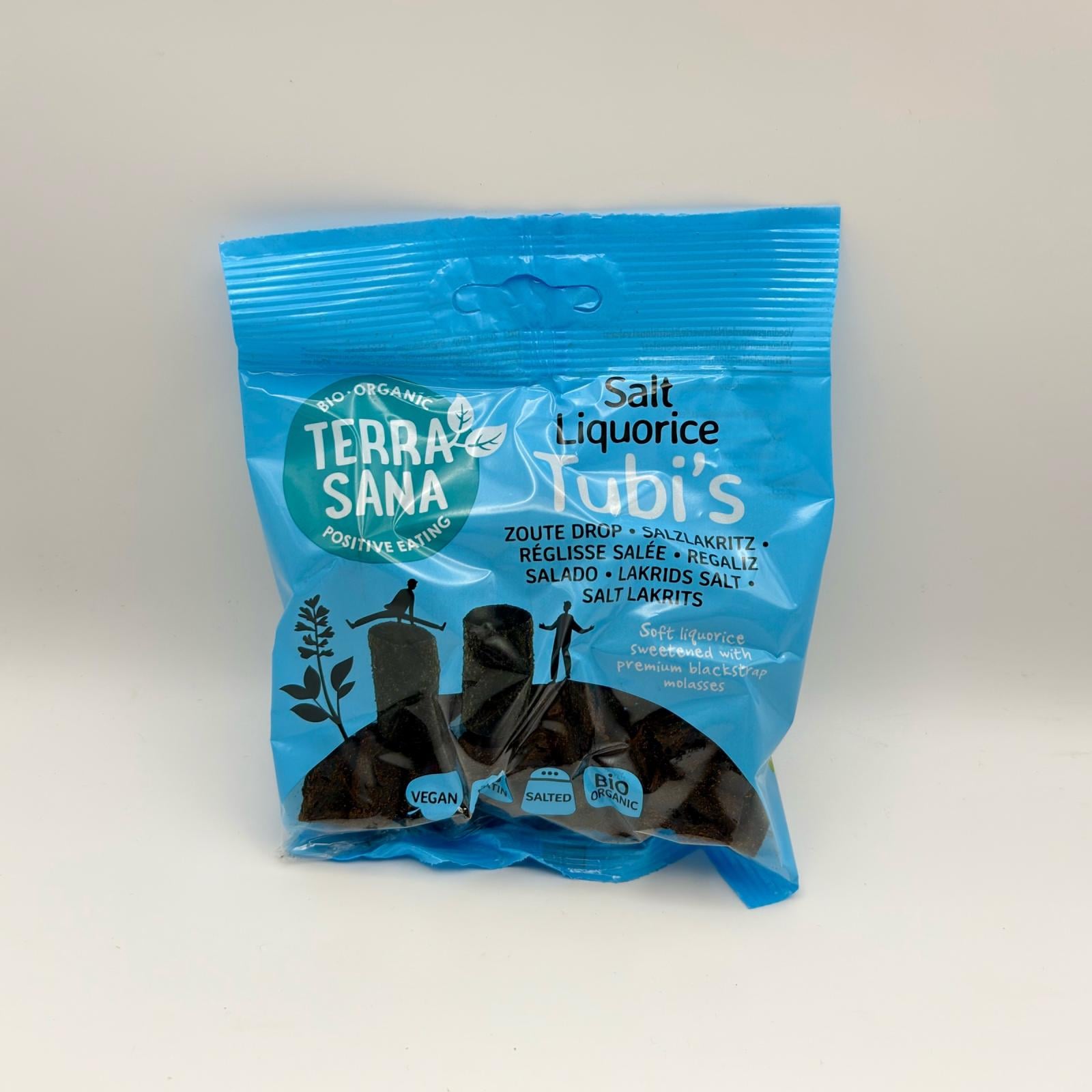 Terra Sana - Tubi’s Salt Liquorice 100g