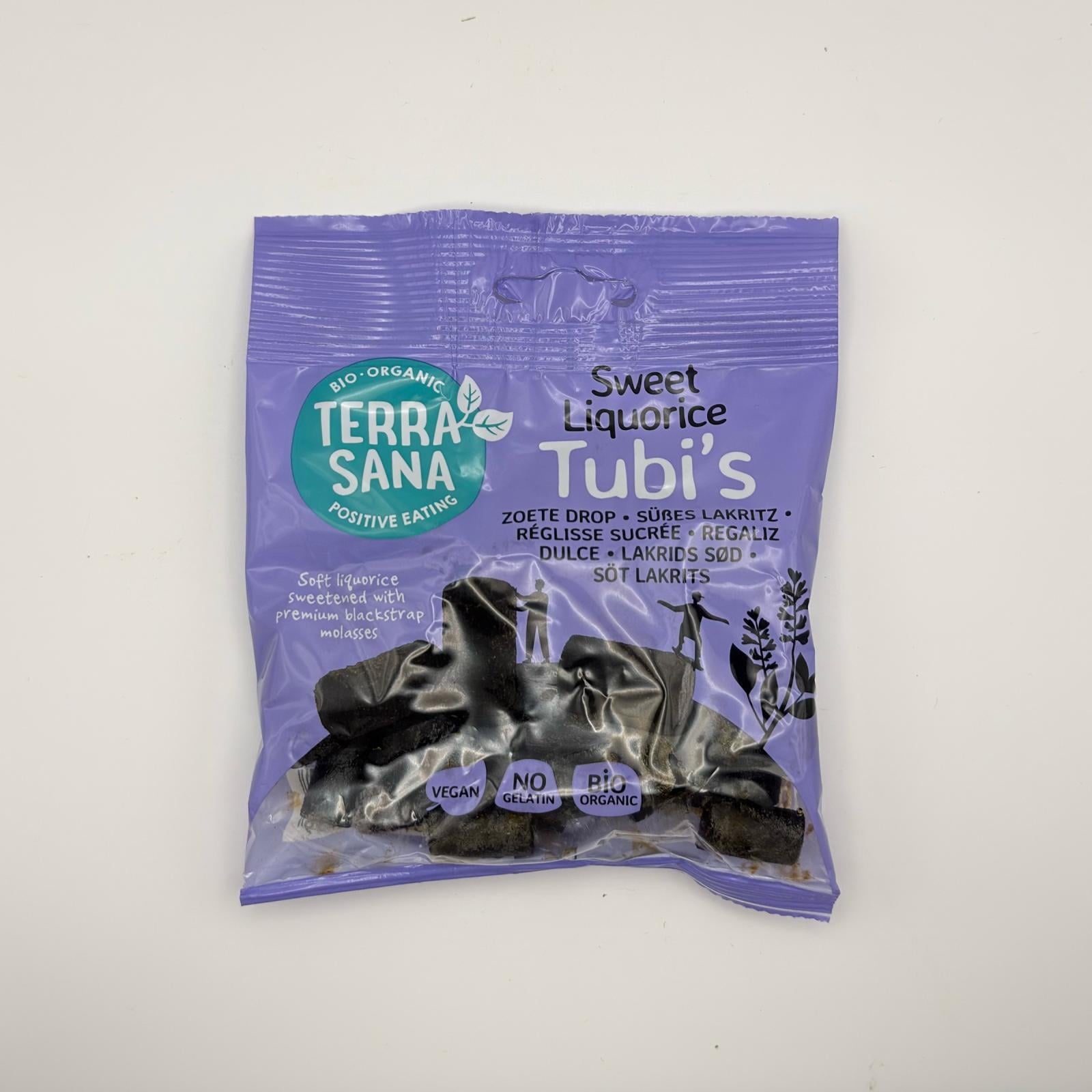 Terra Sana - Tubi’s Sweet Liquorice 100g