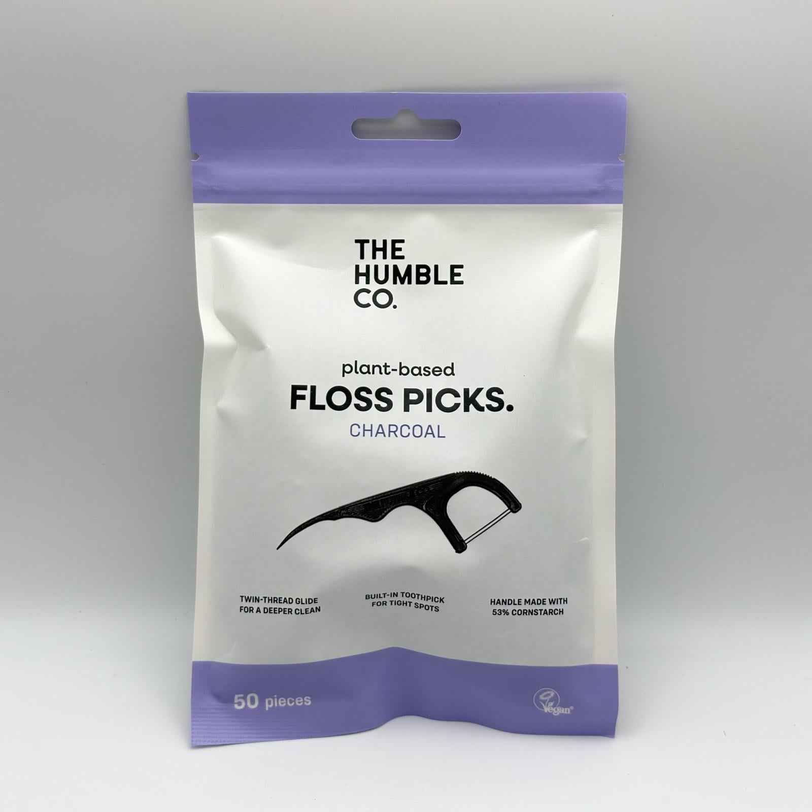 The Humble Co. - Floss Picks – Charcoal