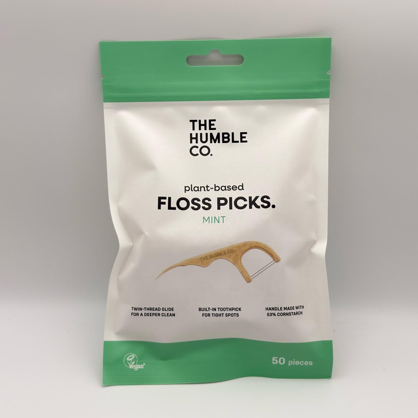 The Humble Co. - Floss Picks – Mint