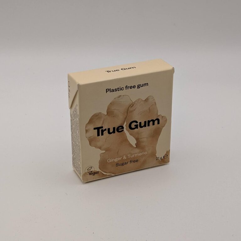 True Gum - Tuggummi Ginger & Tumeric 21g