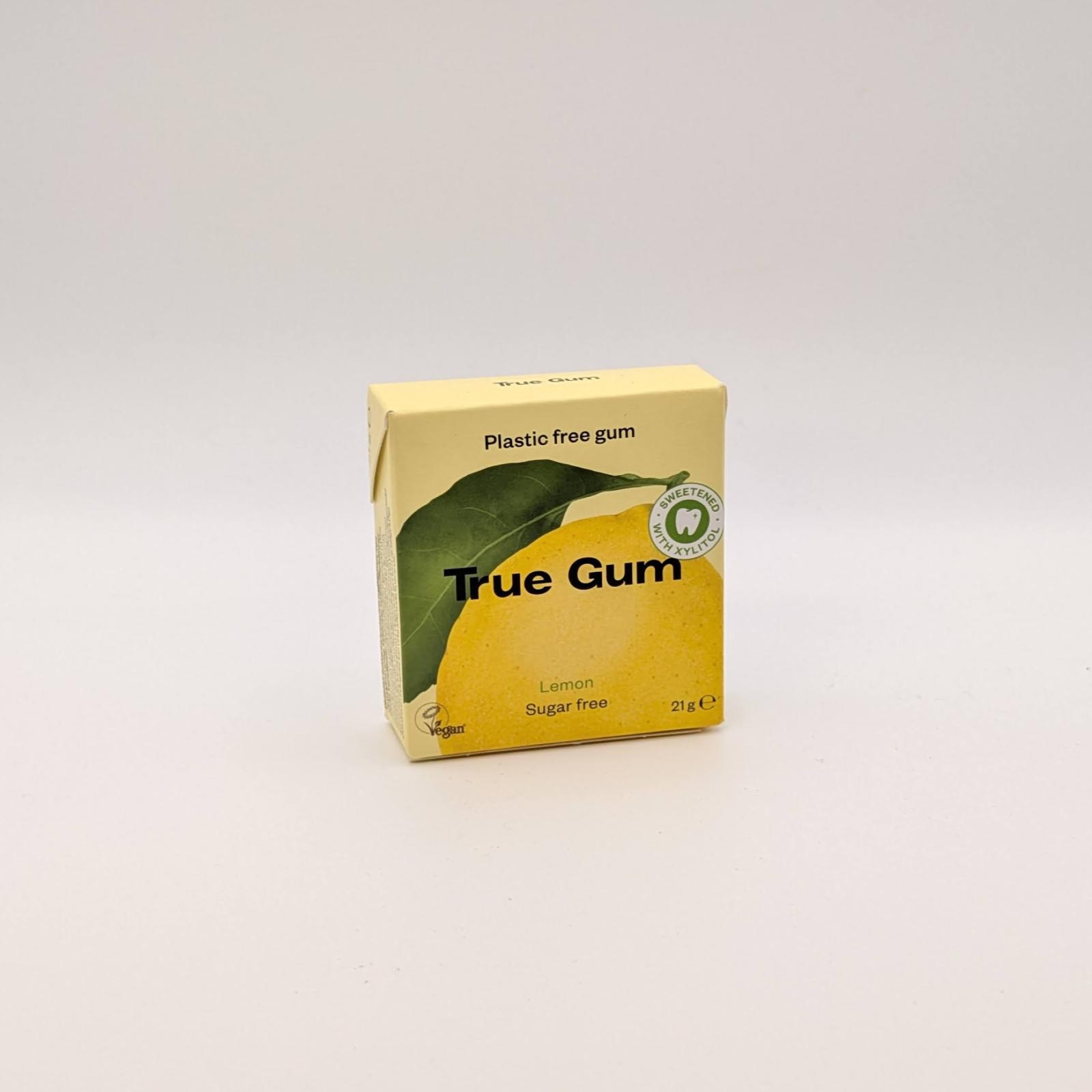 True Gum - Tuggummi Lemon 21g