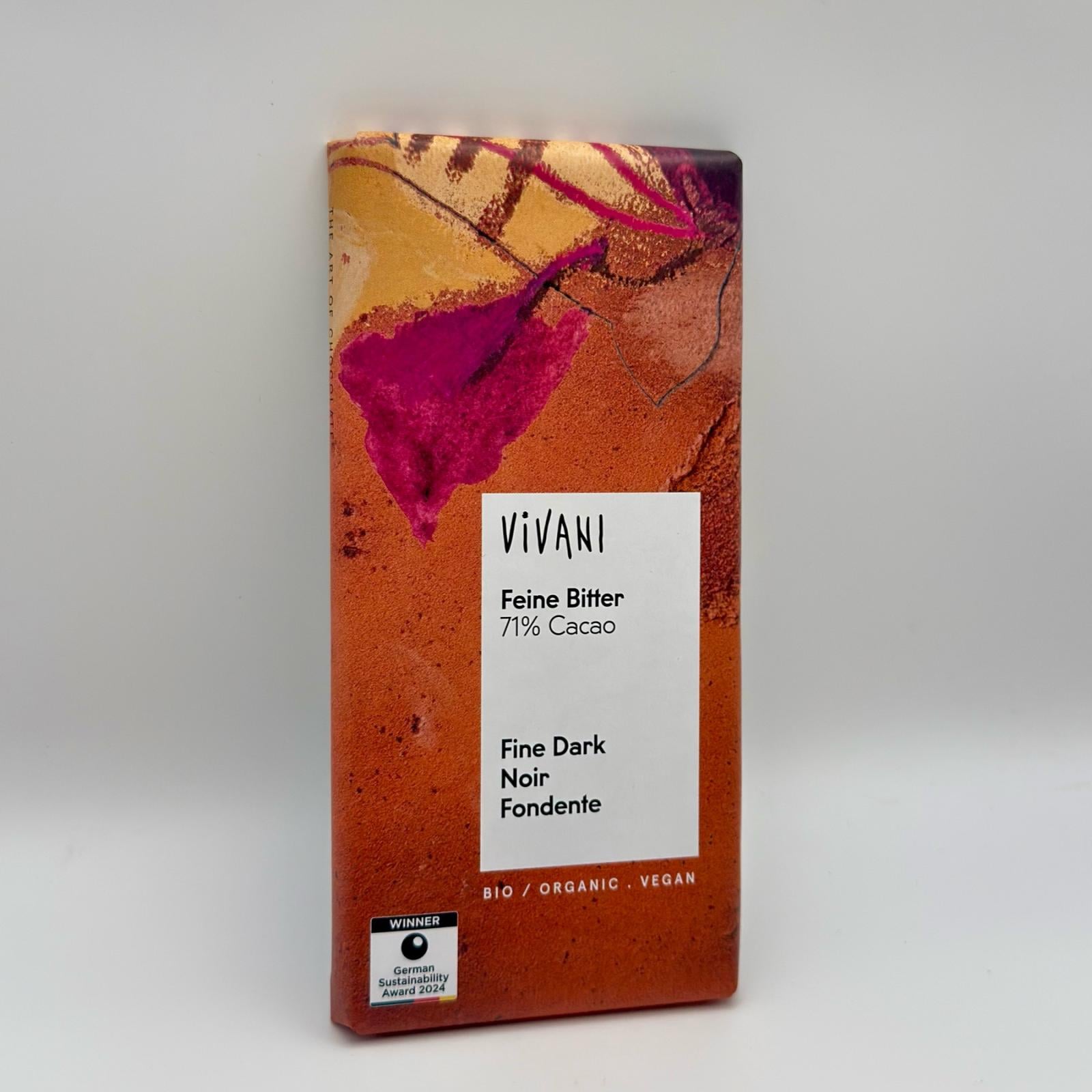 Vivani - Choklad Fine Dark 71% 80g